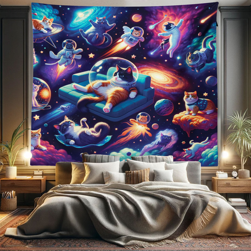 Microfiber Tapestry, 104" H x 88" W