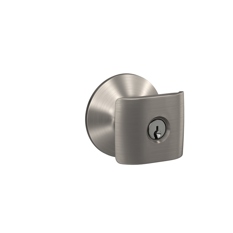 Complete Entry Knob Set with Deadbolt, Satin Nickel