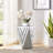 Inverted Triangular Mirror Square Table