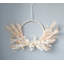 Couronne de pampas et perles artificielles