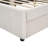 Upholstered Platform Bed With USB And 2 Drawers