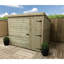 Bellechester 8ft. W x 6ft. D Solid Wood Garden Shed