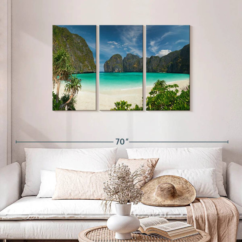 Gillard Phi Phi Island Beach, 28" H x 45" W