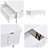 Modern Space Saving Centre Table with Foldable Top