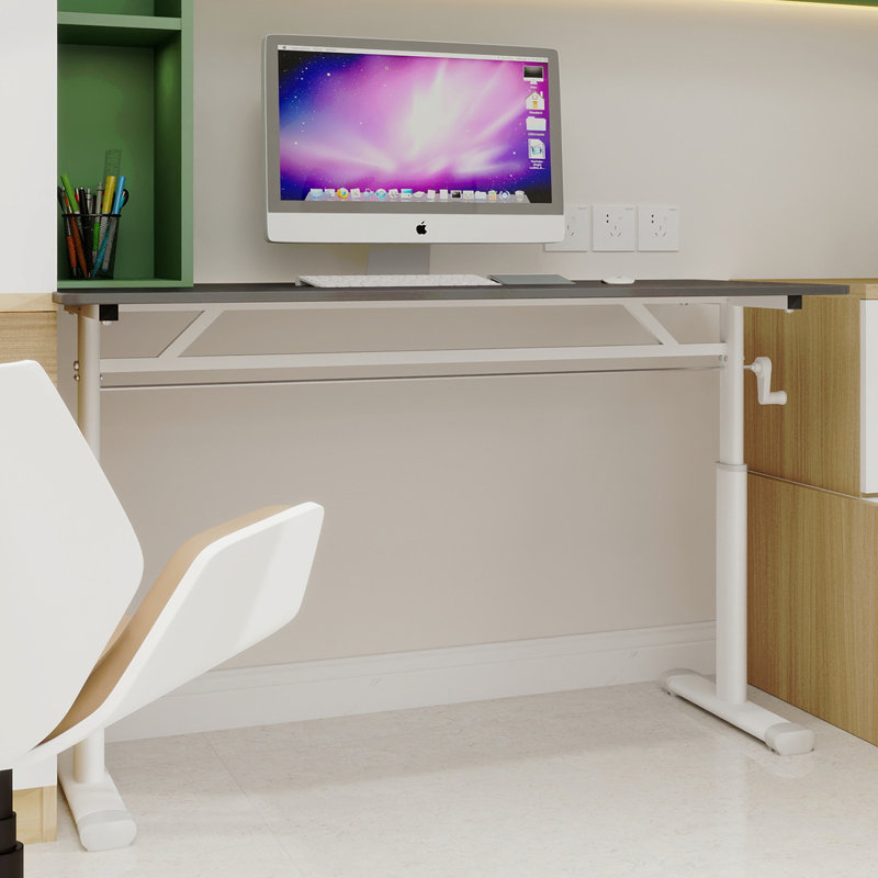 Bureau d'étude réglable pour enfants et adultes - Bureau multifonctionnel réglable en hauteur pour la maison / le bureau, conception compacte