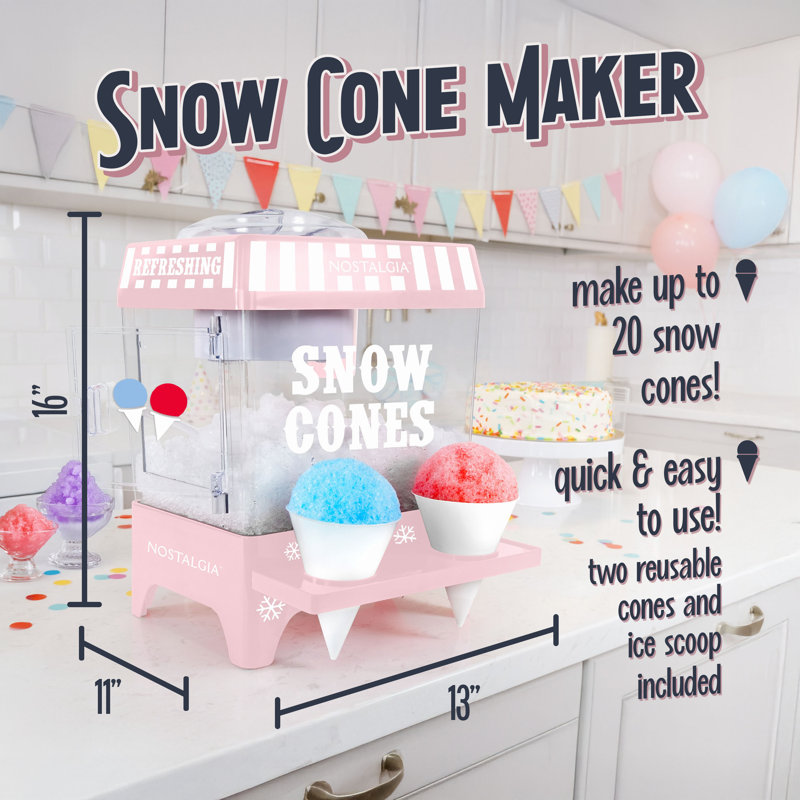 Nostalgia Snow Cone Maker