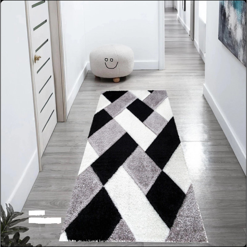 Shag Area Rug, Rectangle 80 x 150 cm