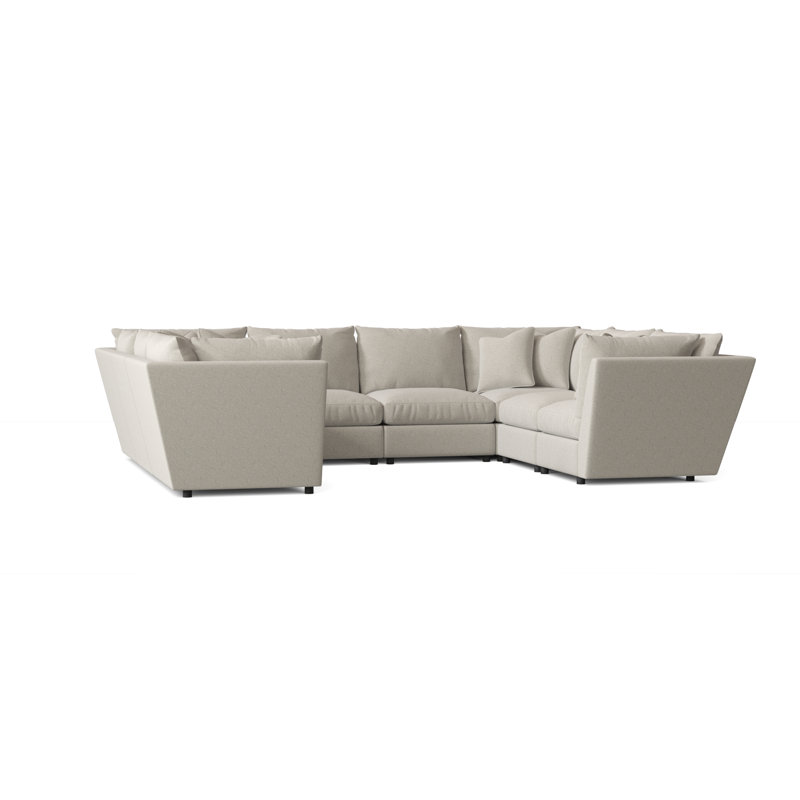 Sanctuary Sectional, Cream Linen 1429-002