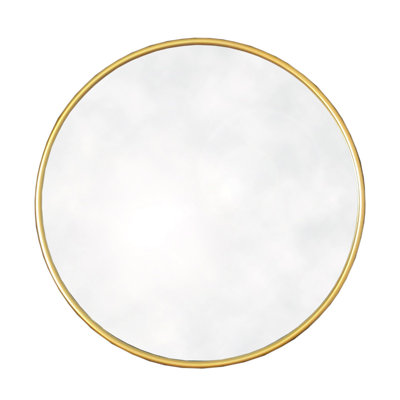 Reppert Metal Flat Wall Mirror