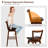 Desanto Swivel Upholstered Faux Leather Counter Stool