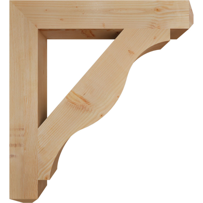 Support l 5 5 po x P 40 po x H 44 po Funston Craftsman, Sapin de Douglas, H 44 po x l 5,5 po x P 40 po