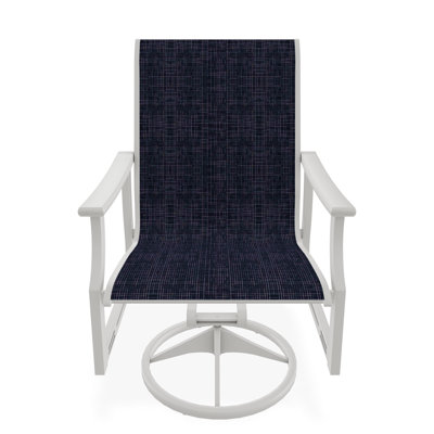 Chaise berçante pivotante en polymère de qualité marine St. Catherine Sling