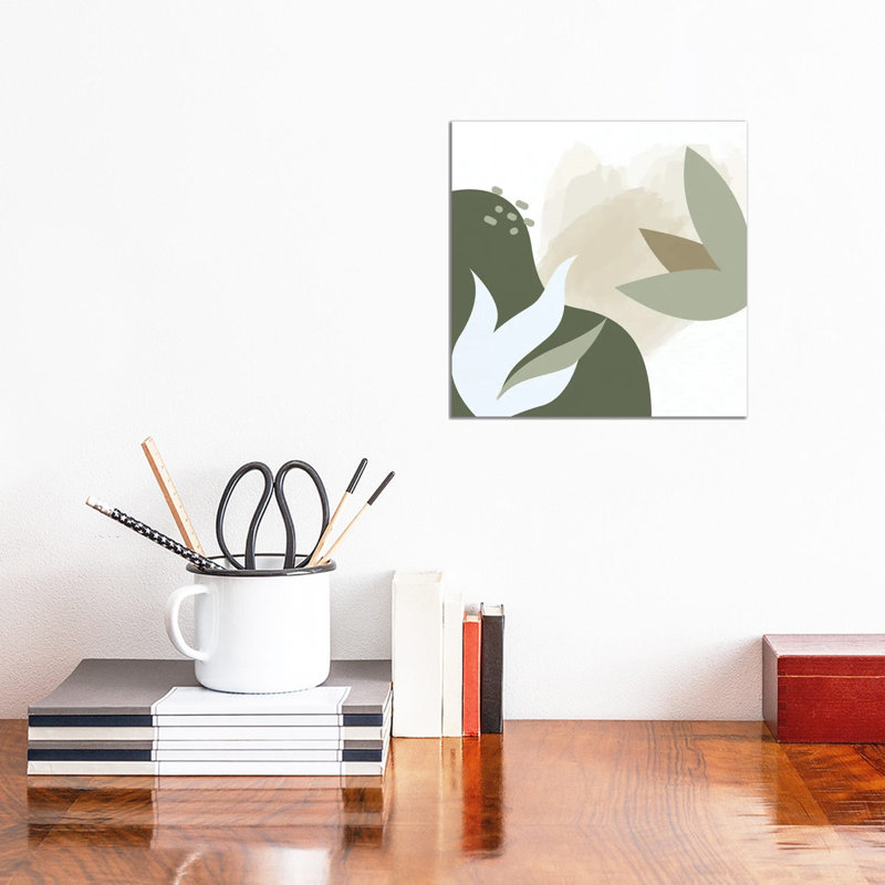 Organic Greens I by Kimberly Allen - Wrapped Canvas Print, 30.48 cm H x 30.48 cm W
