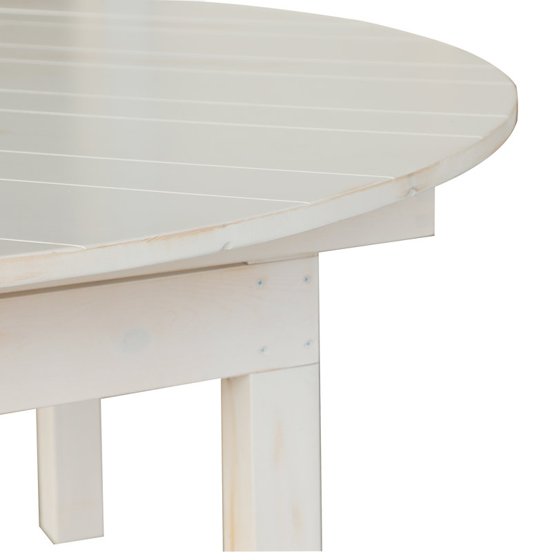 Table de salle à manger Elynna, Blanc