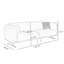 Coussin modulaire vert 100% polyester-1672534036