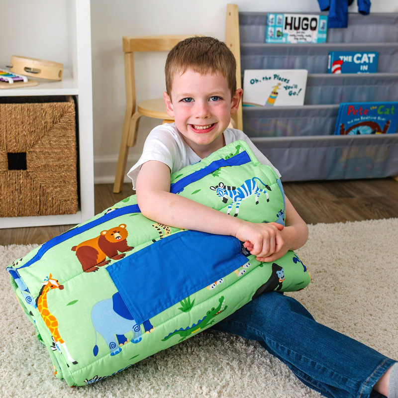 Tapis de sieste pour enfant Wildkin, Animaux sauvages