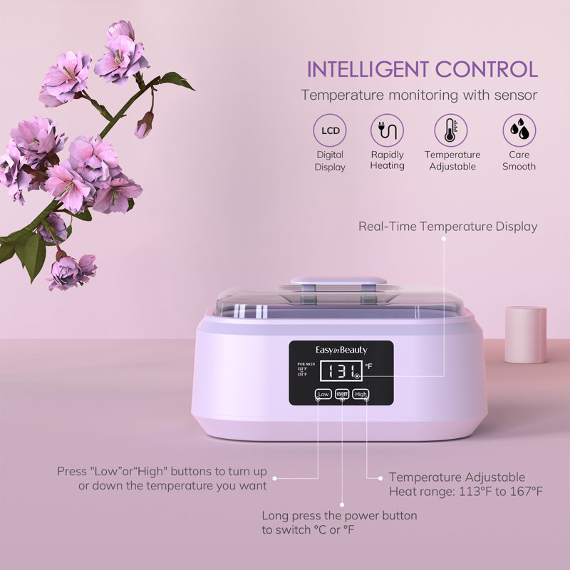 Paraffin Wax Machine For Hand And Feet, Purple