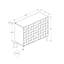 Commode d'appoint polyvalente avec design Mid-Century et rangement réglable-655186568