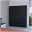 Armoire 2 portes noire tout-en-un