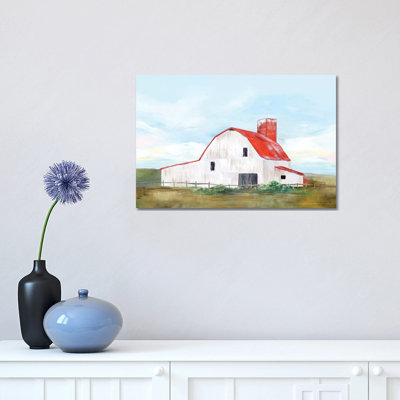 Red Barn II by Isabelle Z - Print on Canvas