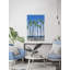 «Palm Tree Backdrop», impression sur toile tendue-2102560946