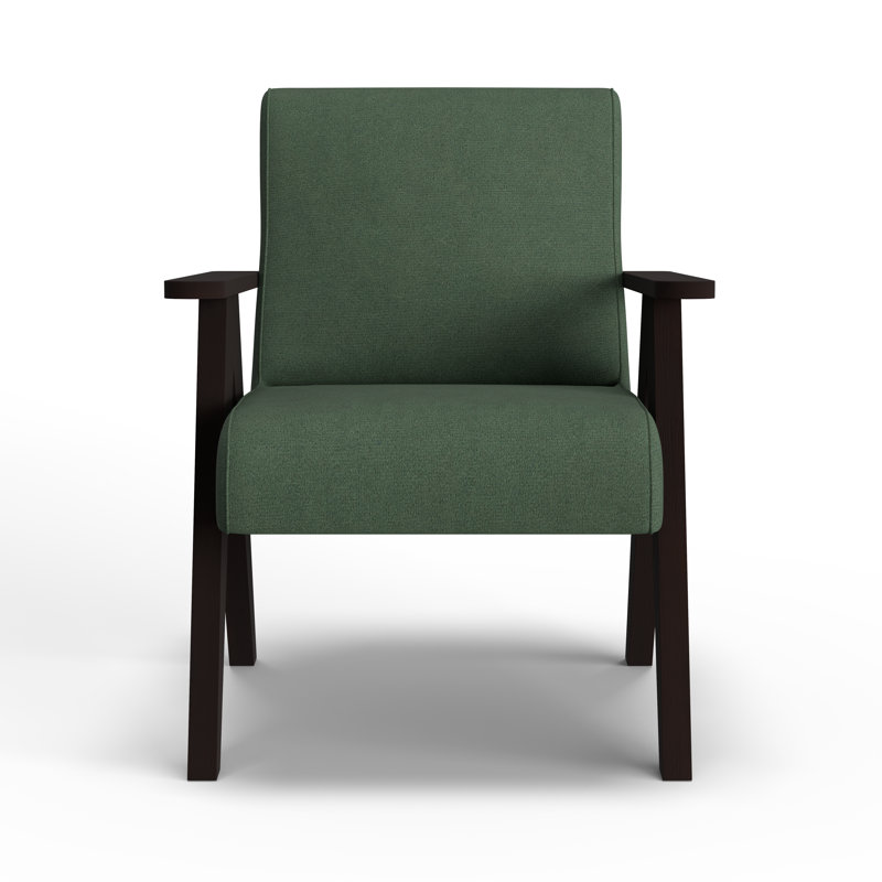 Accent Chair, Espresso, Pine