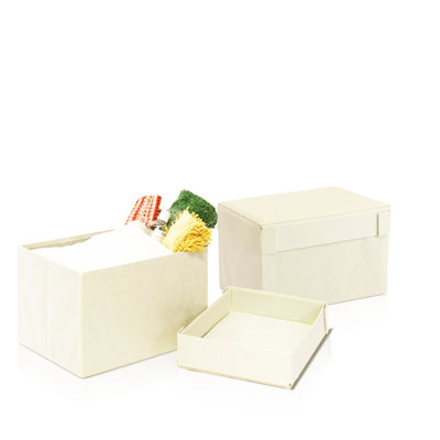 Repose-pieds rectangulaire avec rangement de 18,1 po Eugenija