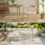 Chaise avec accoudoirs