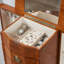 Armoire à bijoux avec miroir Sicard