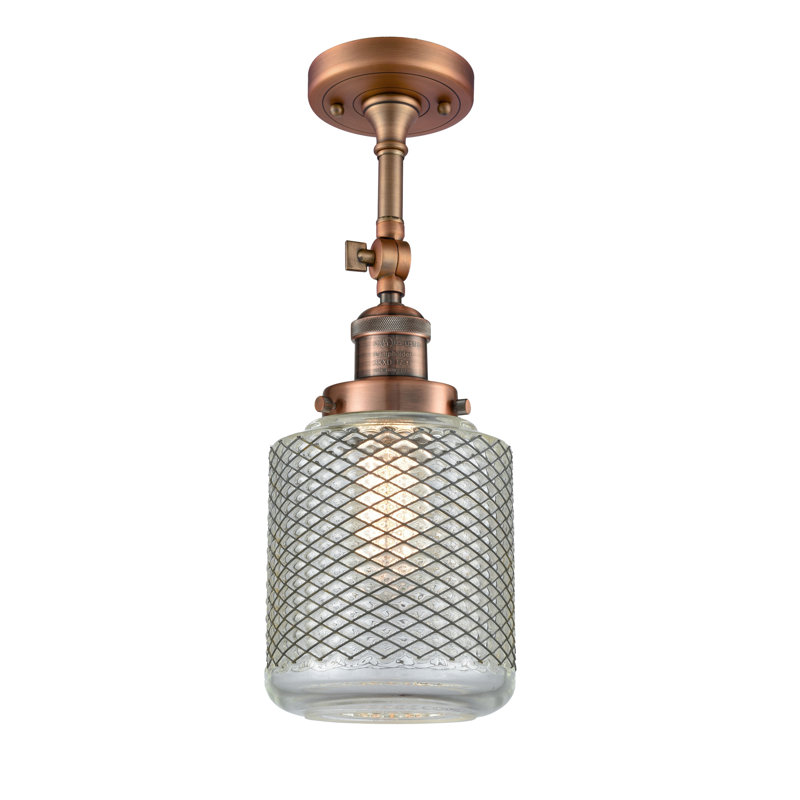 Iyana Dimmable Bath Sconce, Antique Copper, Bulb Not Included