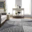 Tapis noir / gris Bloomington-1252867689