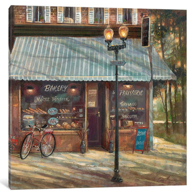 Pastry Shop 1 Piece Wrapped Canvas Painting