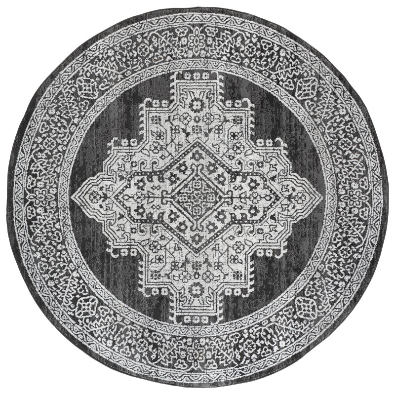 Tapis oriental Chamber Chamber Performance, Rond 6 pi 7 po x 6 pi 7 po