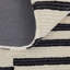 Tapis de style Mid-Century moderne, ivoire / noir Ryo 2 pi x 3 pi-860107054