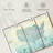 " Highways USA Map " 3 Piece Art Print-105075171