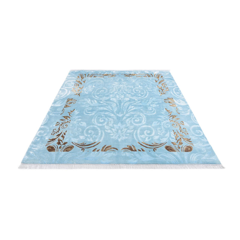 Tapis turquoise Outen