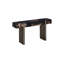 Petramosaic Console Table, Brushed Stainless Steel Legs