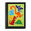 Reproduction d’art sur toile tendue, "dinosaure débrouillée" par njoy art-17103173-40260627