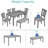 6-Piece Dining Table Set-431592501-431592503