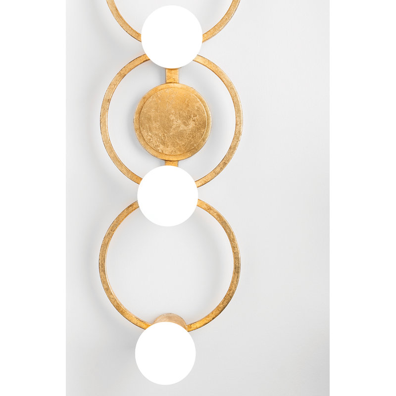 Hope 4 Light Bath and Vanity, Gold Leaf
