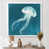 White Picture Framed