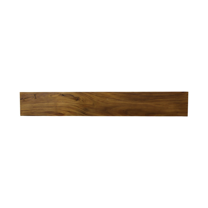 Origins Straight Edge Bench, Natural, 17" H x 60" W x 14" D
