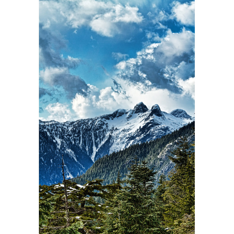 Grouse Mountain by Jpavlish - Wrapped Canvas Print, 46cm H x 30cm W