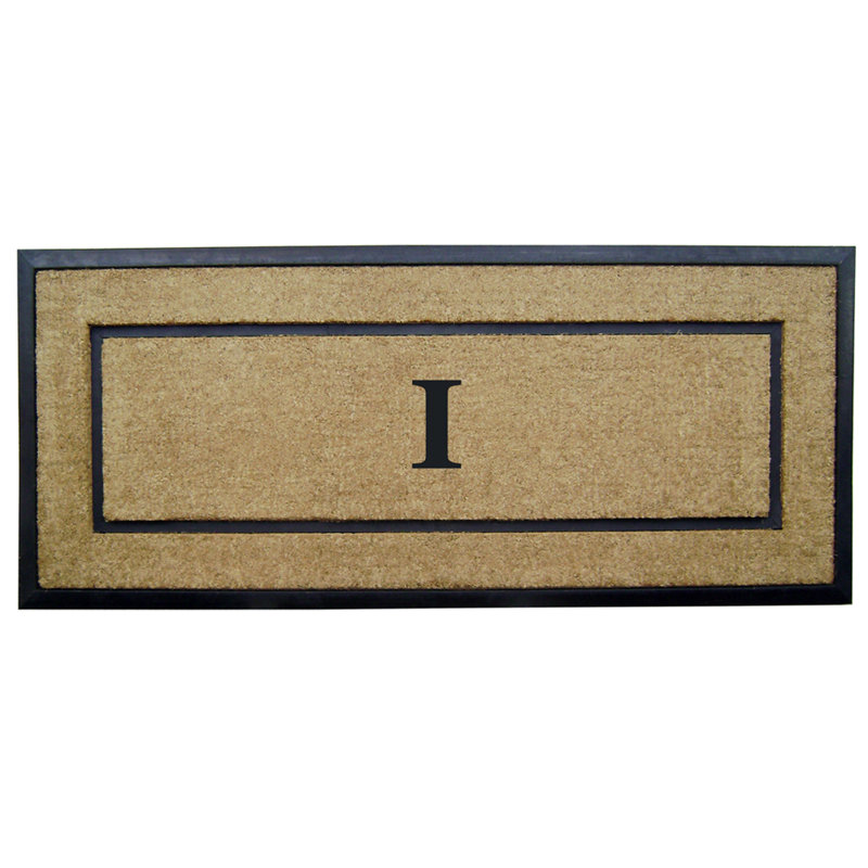 Tapis de porte antidérapant pour l'extérieur, L 24 po x L 57 po, I