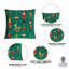 Green Square Cushion