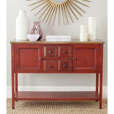 Console en bois massif 45,7 po Sadie