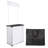 Freestanding Popup Promotional Counter Table Booth Portable Demo Display Banner Stand Tradeshow Countertop Aluminum Frame