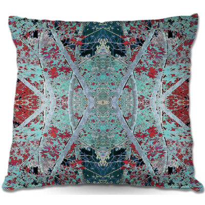 Couch Snowy Evening Throw Pillow