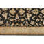 Hand Knotted Oriental Area Rug in Black/Beige-662654254
