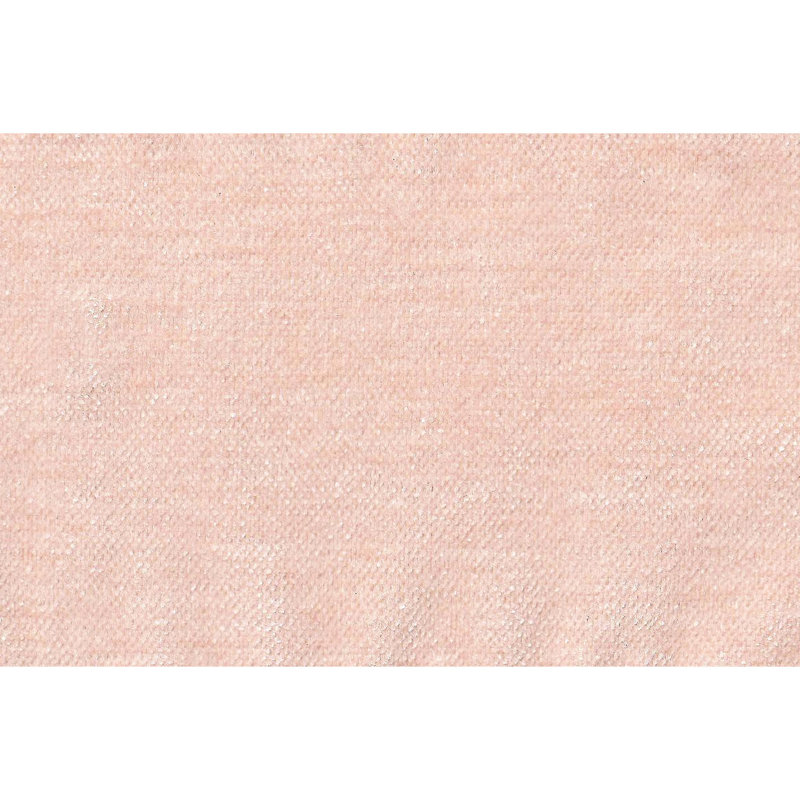 Fauteuil à accoudoirs avec coussin et pieds en bois Modern, H 31,68 po x l 32,53 po x P 33,64 po, Rose